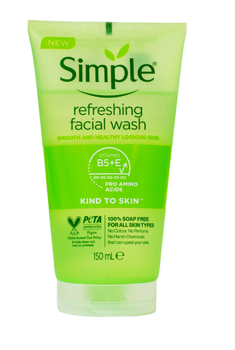 ژل شستشوی صورت سیمپل مدل Refreshing
