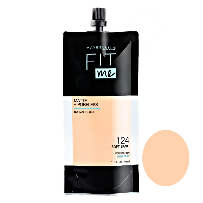 کرم پودر میبلین مدل fit me شماره 128 حجم 40 میلی لیتر