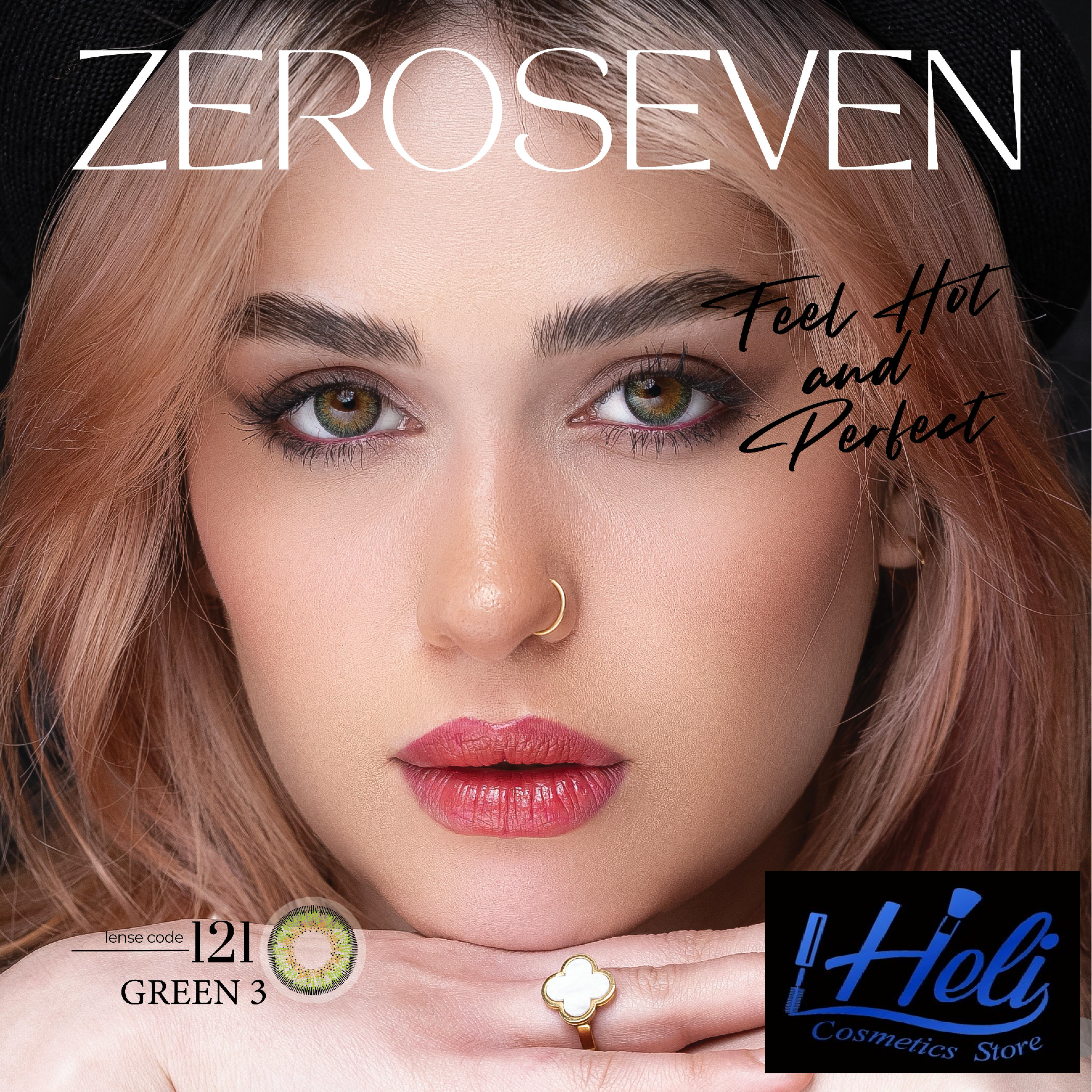 لنز رنگی فصلی زیروسون zeroseven شماره  121